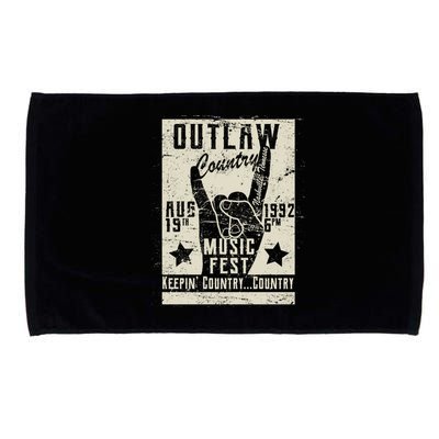 Outlaw Country Music Fest Nashville Microfiber Hand Towel