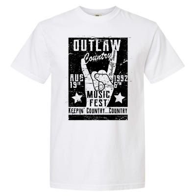 Outlaw Country Music Fest Nashville Garment-Dyed Heavyweight T-Shirt