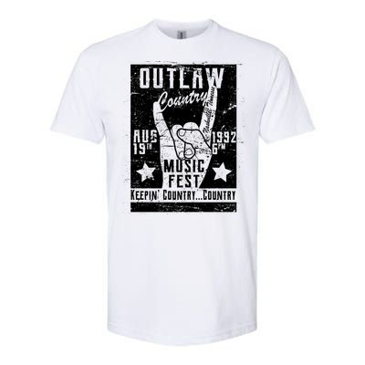 Outlaw Country Music Fest Nashville Softstyle CVC T-Shirt