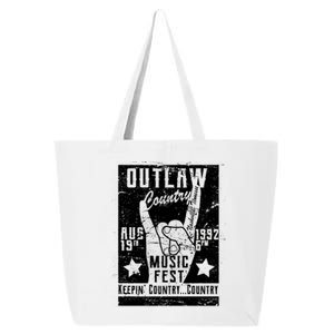 Outlaw Country Music Fest Nashville 25L Jumbo Tote