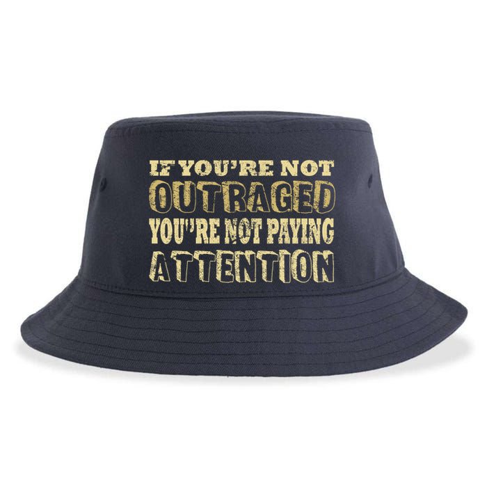 Outraged Attention Sustainable Bucket Hat
