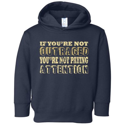 Outraged Attention Toddler Hoodie