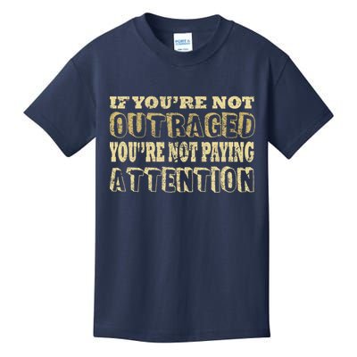 Outraged Attention Kids T-Shirt