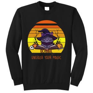 Oct Unleash Your Magic Funny Halloween Tall Sweatshirt