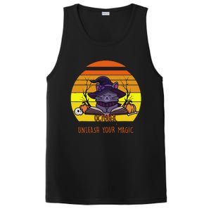 Oct Unleash Your Magic Funny Halloween PosiCharge Competitor Tank