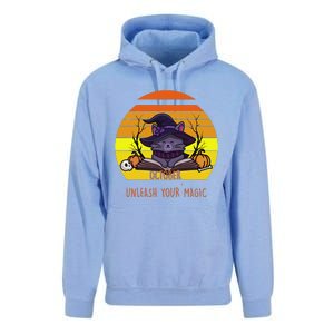 Oct Unleash Your Magic Funny Halloween Unisex Surf Hoodie