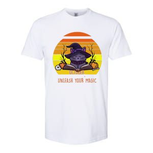 Oct Unleash Your Magic Funny Halloween Softstyle CVC T-Shirt