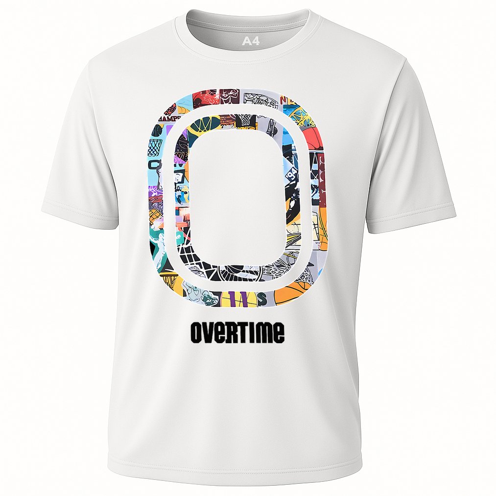 Overtime Vintage 2.0 Cooling Performance Crew T-Shirt