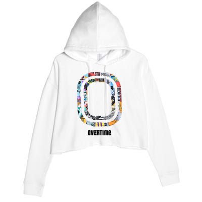 Overtime Vintage 2.0 Crop Fleece Hoodie