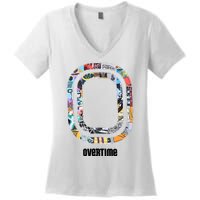 Overtime Vintage 2.0 Women's V-Neck T-Shirt