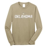 Oklahoma Vintage Athletic Sports Long Sleeve Shirt