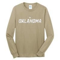 Oklahoma Vintage Athletic Sports Tall Long Sleeve T-Shirt