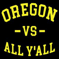 Oregon Vs All Yall Tall T-Shirt