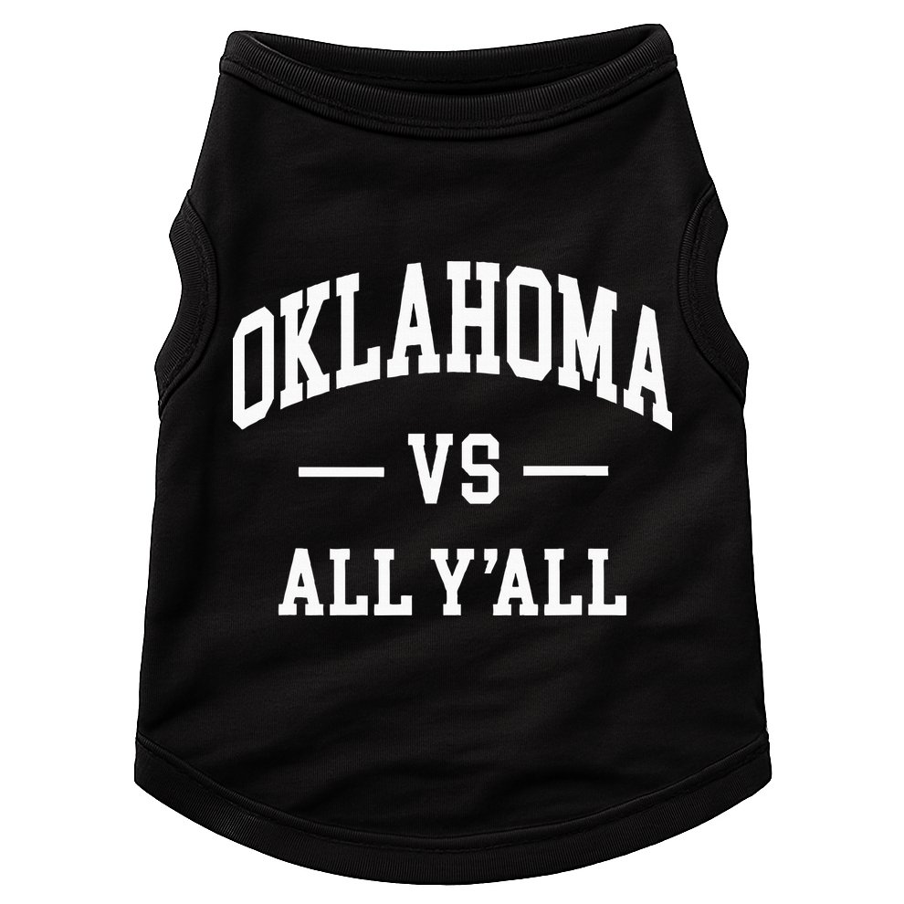 Oklahoma Vs All YAll Doggie Tank