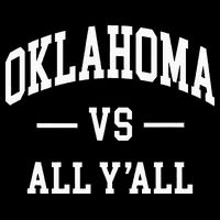 Oklahoma Vs All YAll Button