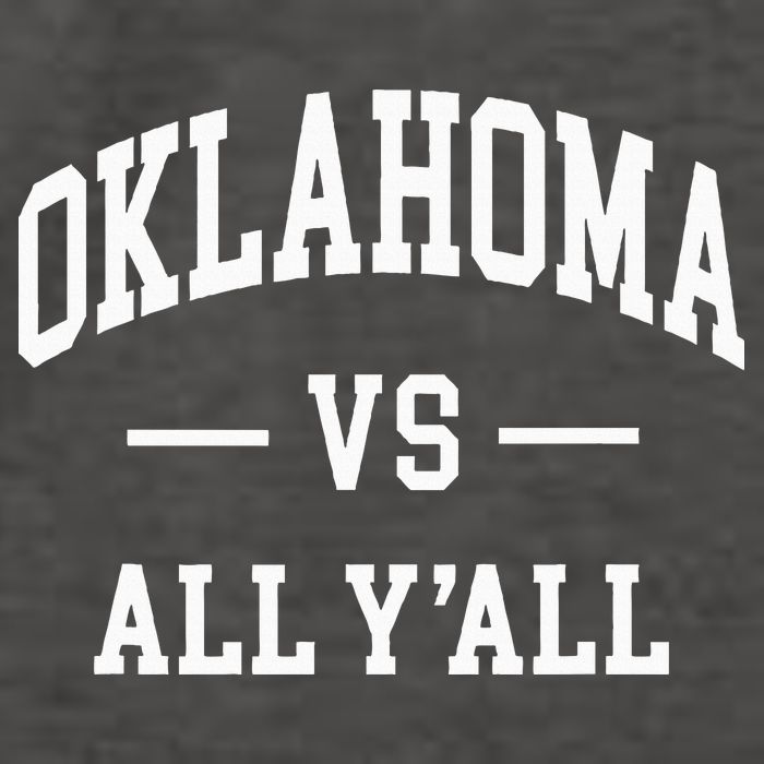Oklahoma Vs All YAll Vector Backpack