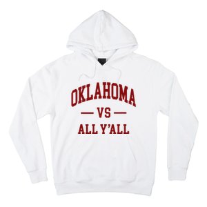 Oklahoma Vs All YAll Throwback Design Classic Hoodie