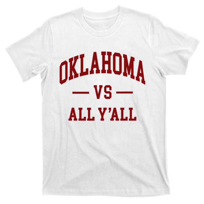 Oklahoma Vs All YAll Throwback Design Classic T-Shirt