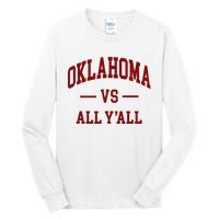 Oklahoma Vs All YAll Throwback Design Classic Tall Long Sleeve T-Shirt