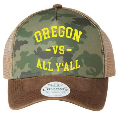 Oregon Vs All Yall Legacy Tie Dye Trucker Hat