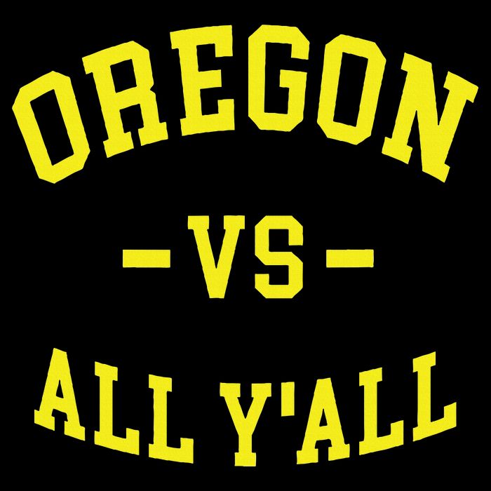 Oregon Vs All Yall Apron