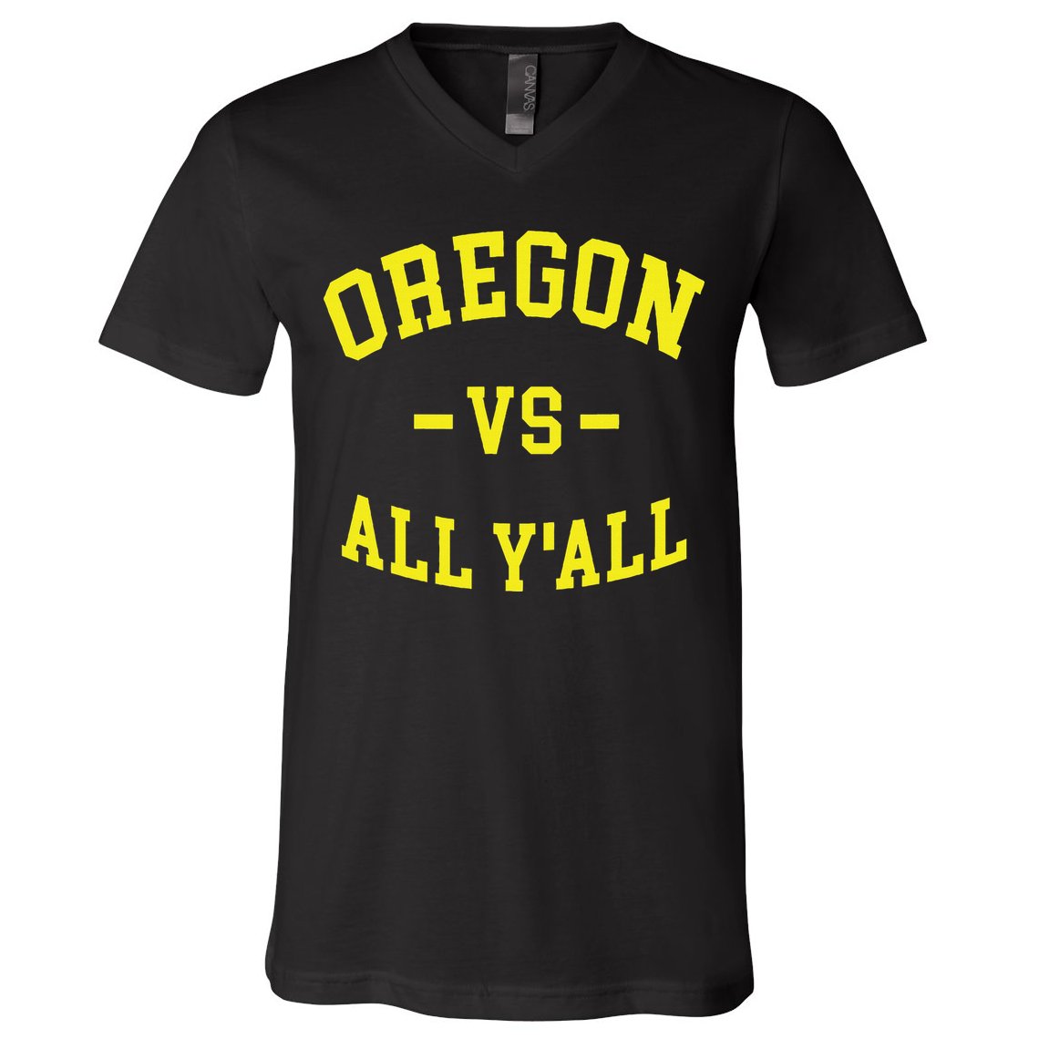 Oregon Vs All Yall V-Neck T-Shirt