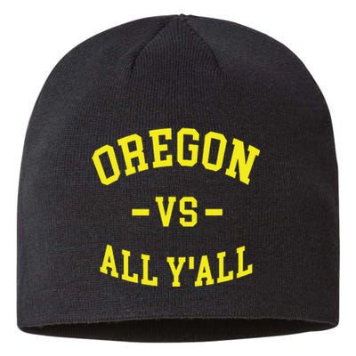 Oregon Vs All Yall Sustainable Beanie