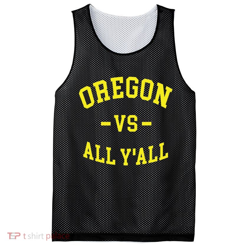 Oregon Vs All Yall Mesh Reversible Basketball Jersey Tank