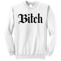 Offensive Vulgar Aesthetic Bitch Edgy E Girl E Boy Sweatshirt