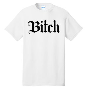 Offensive Vulgar Aesthetic Bitch Edgy E Girl E Boy Tall T-Shirt