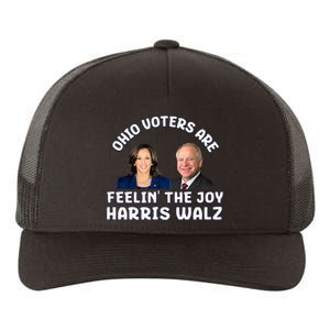 Ohio Voters Are Feelin The Joy Harris Walz Joy Yupoong Adult 5-Panel Trucker Hat