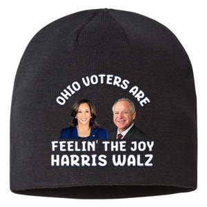 Ohio Voters Are Feelin The Joy Harris Walz Joy Sustainable Beanie