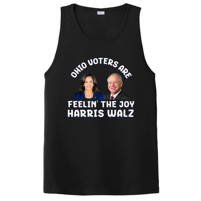 Ohio Voters Are Feelin The Joy Harris Walz Joy PosiCharge Competitor Tank