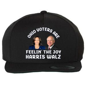 Ohio Voters Are Feelin The Joy Harris Walz Joy Wool Snapback Cap