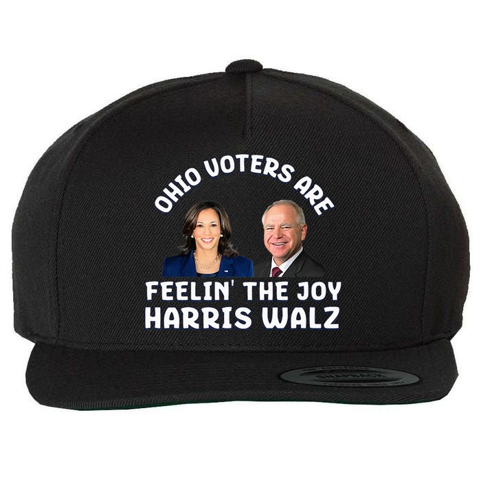 Ohio Voters Are Feelin The Joy Harris Walz Joy Wool Snapback Cap