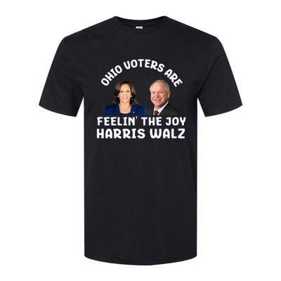 Ohio Voters Are Feelin The Joy Harris Walz Joy Softstyle CVC T-Shirt