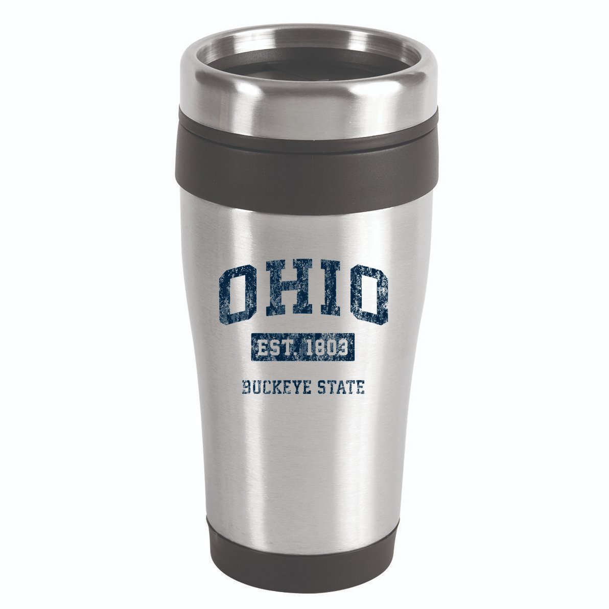 Ohio Vintage Athletic Sports 16oz Travel Tumbler