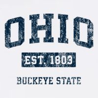Ohio Vintage Athletic Sports Womens Tank Top