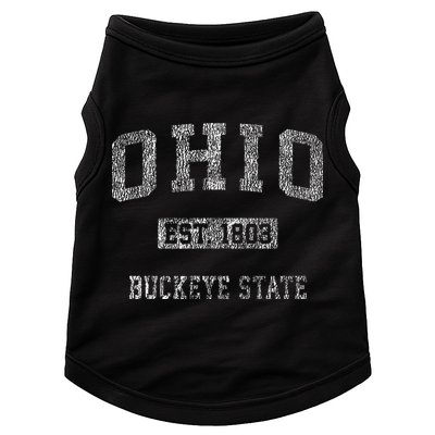 Ohio Vintage Athletic Sports Design Doggie Tank