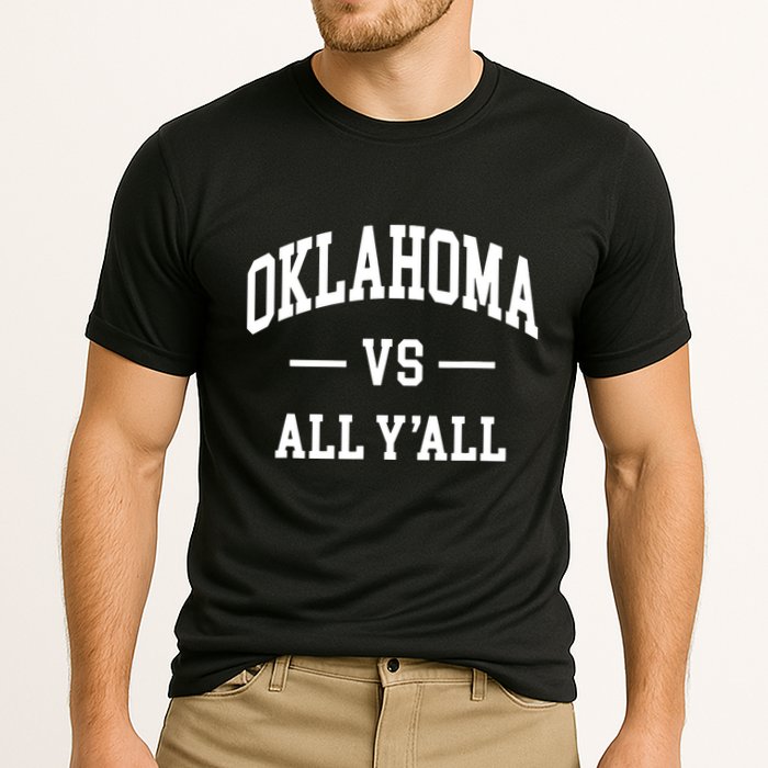 Oklahoma Vs All Yall Throwback Design Classic Cooling Performance Crew T-Shirt