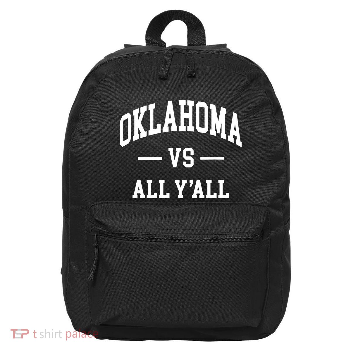 Oklahoma Vs All Yall Throwback Design Classic 16 in Basic Backpack
