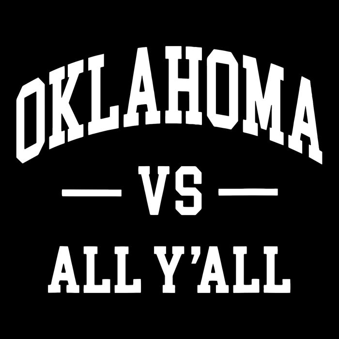 Oklahoma Vs All Yall Throwback Design Classic Magnet