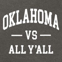 Oklahoma Vs All Yall Throwback Design Classic Cotton Canvas Backpack