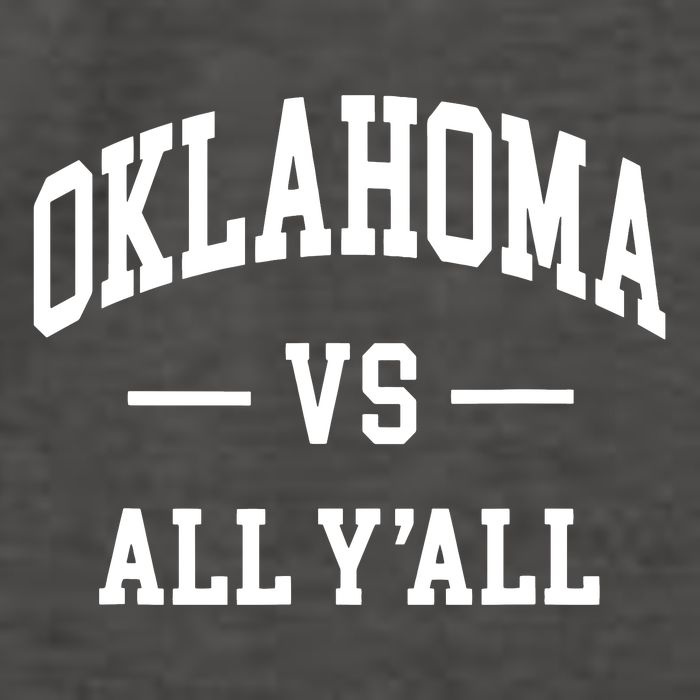 Oklahoma Vs All Yall Throwback Design Classic Vector Backpack