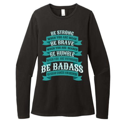 Ovarian Cancer Awareness Womens CVC Long Sleeve Shirt