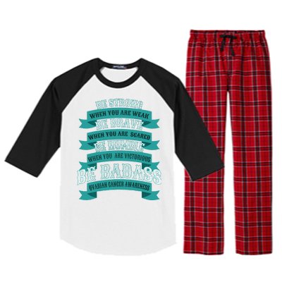 Ovarian Cancer Awareness Raglan Sleeve Pajama Set