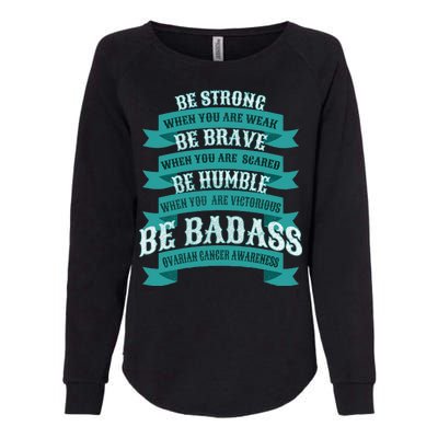 Ovarian Cancer Awareness Womens California Wash Sweatshirt