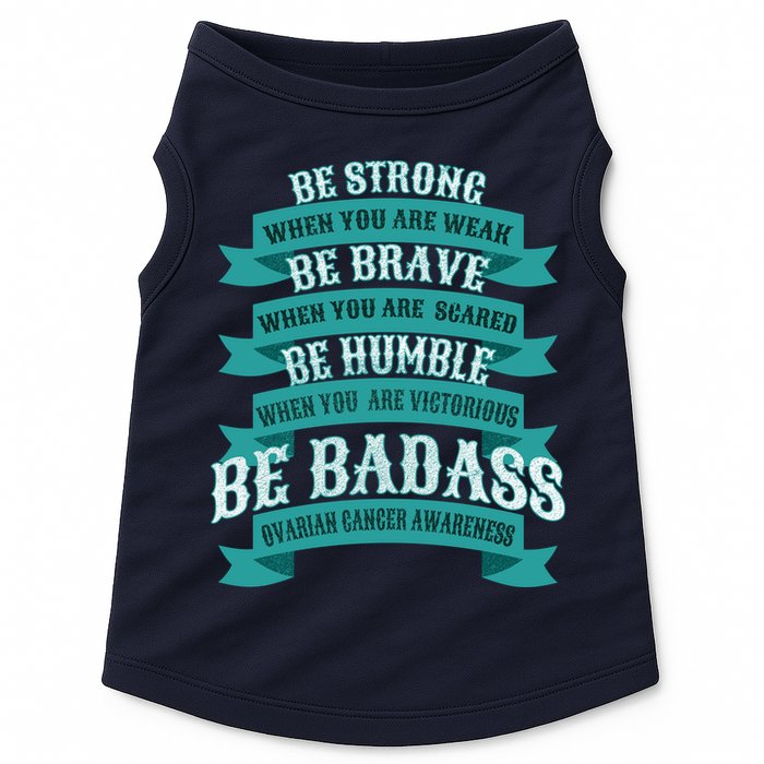 Ovarian Cancer Awareness Doggie Tank
