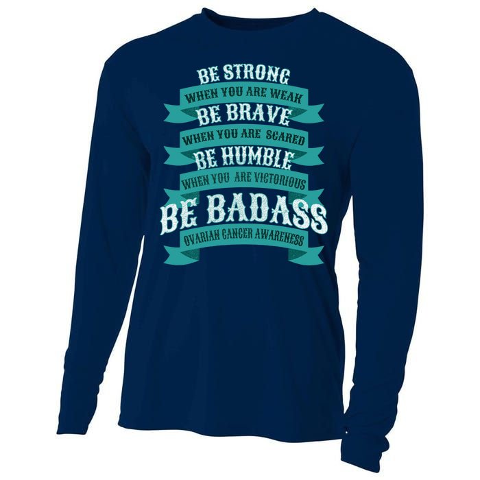 Ovarian Cancer Awareness Cooling Performance Long Sleeve Crew