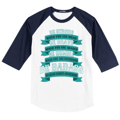 Ovarian Cancer Awareness Baseball Sleeve Shirt